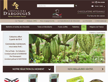 Tablet Screenshot of les-chevaliers-dargouges.com